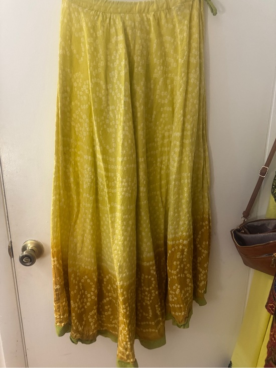 Other Dresses & Skirts - Raj Yellow-Gold Ombre Tie-Dye Maxi Skirt